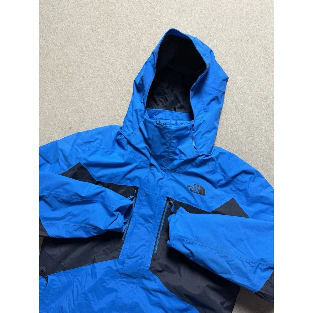 The North Face Jacket Mens XL Blue Clement Triclimate 3 in 1 Ski Winter Outdoors